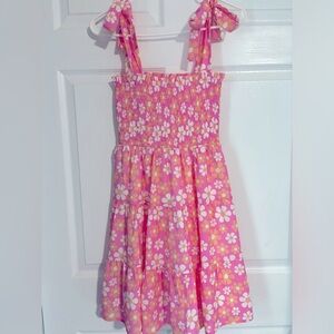 Sunny Skies Pink Lily Dress XS